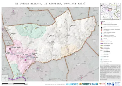 Microplanning: Luenda-Basanga, Kamwesha, Tshikapa, Kasai, COD (2024)