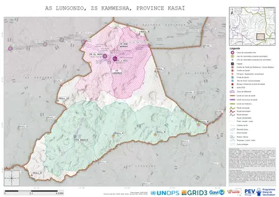 Microplanning: Lungonzo, Kamwesha, Tshikapa, Kasai, COD (2024)