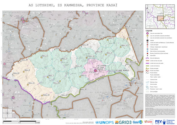 Microplanning: Lutshimu, Kamwesha, Tshikapa, Kasai, COD (2024)