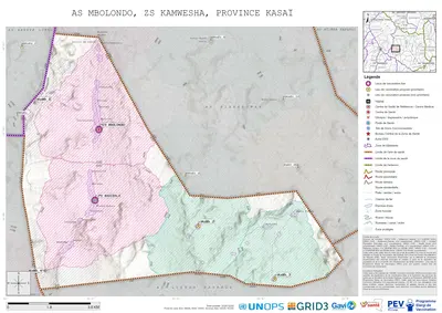Microplanning: Mbolondo, Kamwesha, Tshikapa, Kasai, COD (2024)