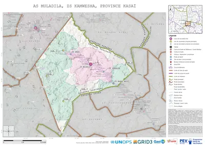 Microplanning: Muladila, Kamwesha, Tshikapa, Kasai, COD (2024)