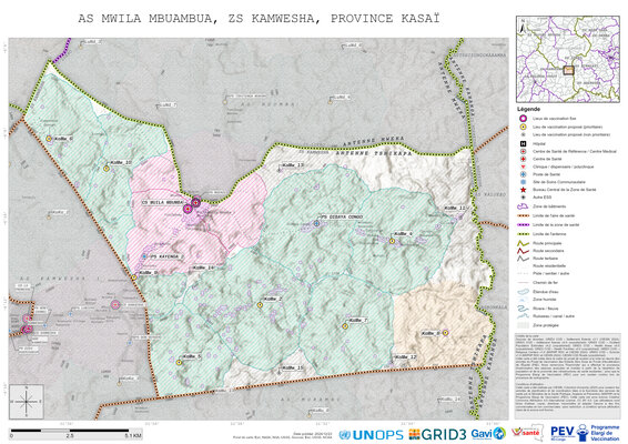 Microplanning: Mwila-Mbuambua, Kamwesha, Tshikapa, Kasai, COD (2024)