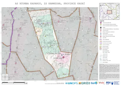 Microplanning: Ntumba-Kapangu, Kamwesha, Tshikapa, Kasai, COD (2024)