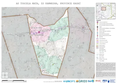 Microplanning: Tshiela-Mata, Kamwesha, Tshikapa, Kasai, COD (2024)