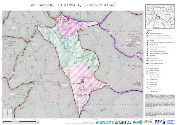 Microplanning: Kabungu, Kanzala, Tshikapa, Kasai, COD (2024)