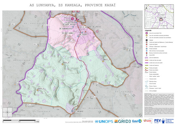 Microplanning: Lunyanya, Kanzala, Tshikapa, Kasai, COD (2024)
