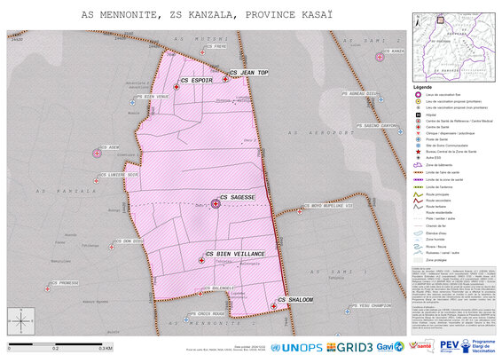 Microplanning: Mennonite, Kanzala, Tshikapa, Kasai, COD (2024)