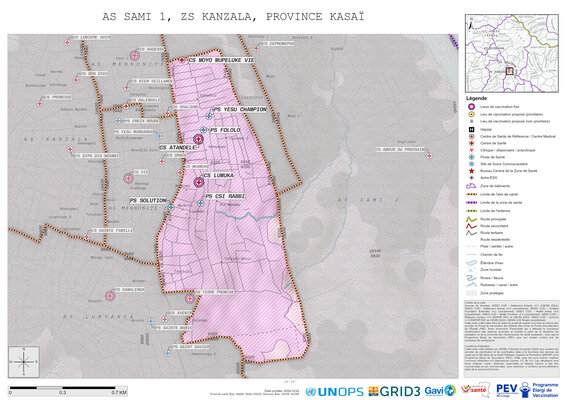 Microplanning: Sami-1, Kanzala, Tshikapa, Kasai, COD (2024)
