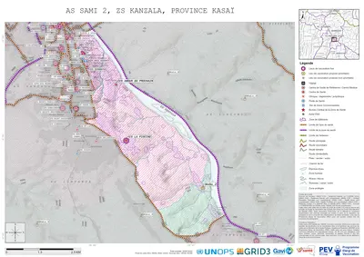 Microplanning: Sami-2, Kanzala, Tshikapa, Kasai, COD (2024)
