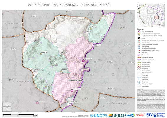 Microplanning: Kakhumu, Kitangwa, Tshikapa, Kasai, COD (2024)
