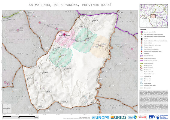 Microplanning: Malundu, Kitangwa, Tshikapa, Kasai, COD (2024)
