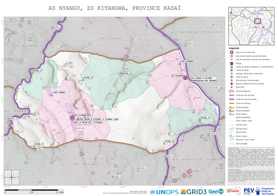 Microplanning: Nyangu, Kitangwa, Tshikapa, Kasai, COD (2024)
