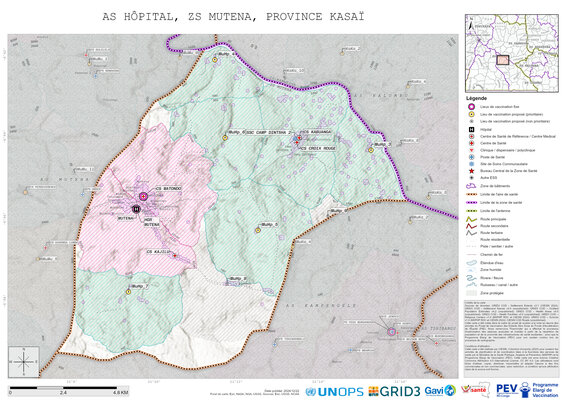 Microplanning: Hpital, Mutena, Tshikapa, Kasai, COD (2024)