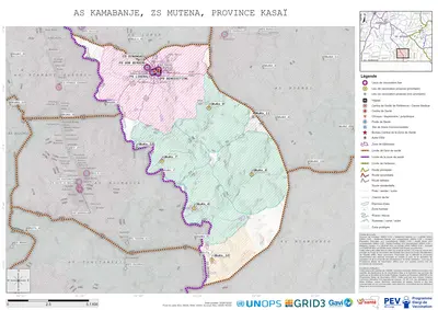 Microplanning: Kamabanje, Mutena, Tshikapa, Kasai, COD (2024)