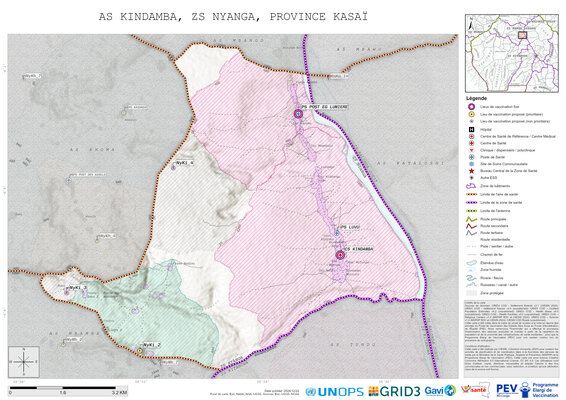 Microplanning: Kindamba, Nyanga, Tshikapa, Kasai, COD (2024)