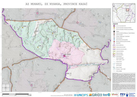 Microplanning: Muhaku, Nyanga, Tshikapa, Kasai, COD (2024)