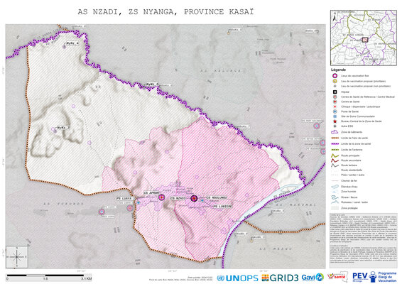 Microplanning: Nzadi, Nyanga, Tshikapa, Kasai, COD (2024)