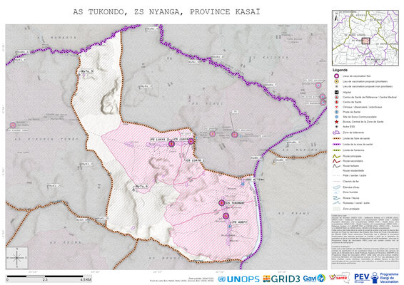 Microplanning: Tukondo, Nyanga, Tshikapa, Kasai, COD (2024)