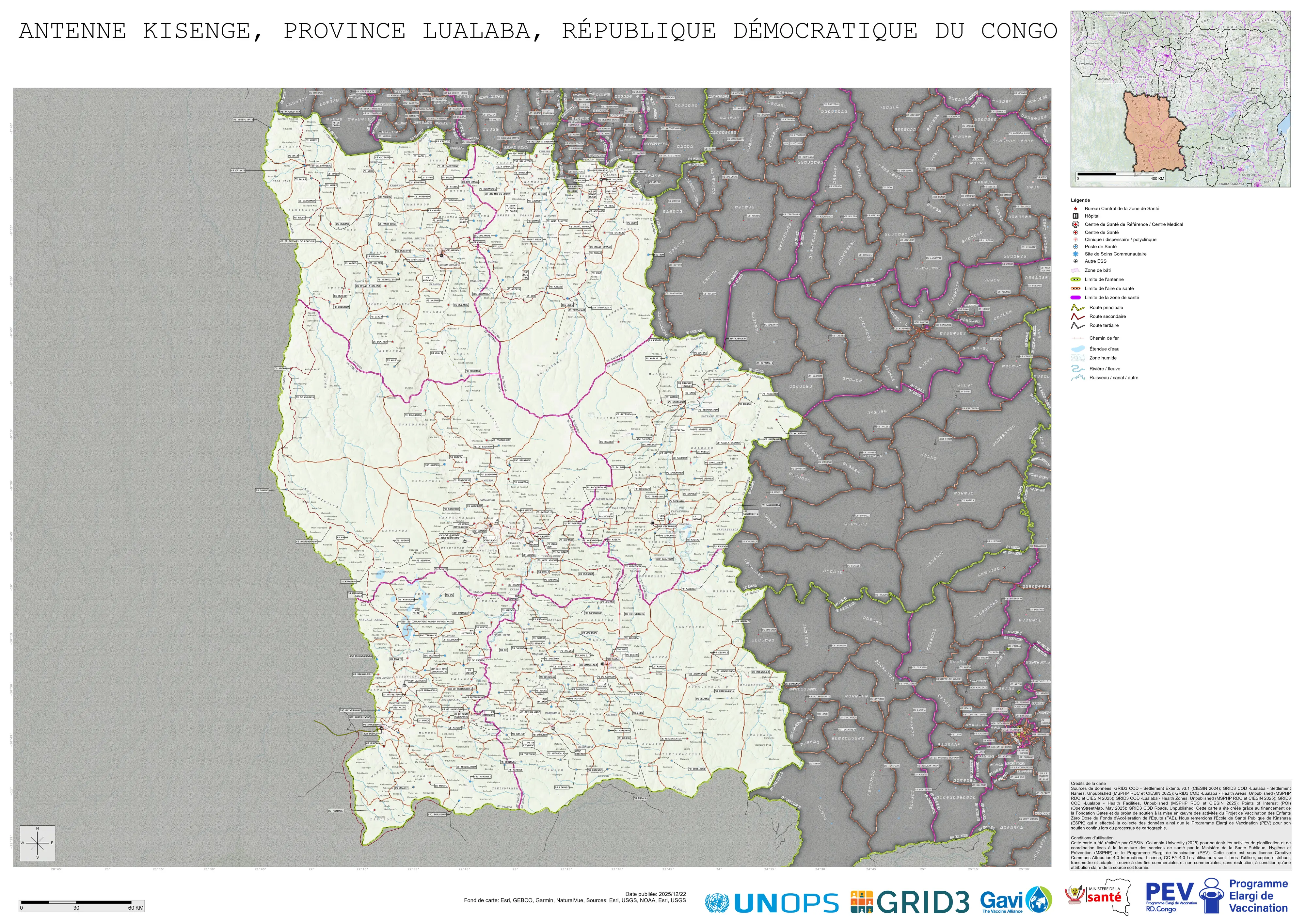 Reference: Kisenge, Lualaba, COD (2025)