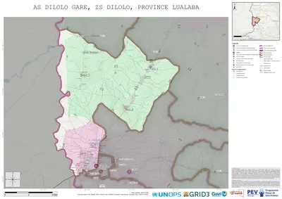 Microplanning: Dilolo-Gare, Dilolo, Kisenge, Lualaba, COD (2025)