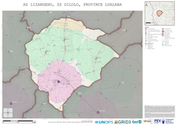 Microplanning: Lizangenu, Dilolo, Kisenge, Lualaba, COD (2025)