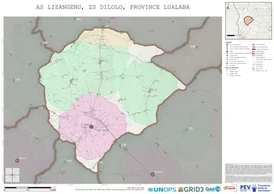 Microplanning: Lizangenu, Dilolo, Kisenge, Lualaba, COD (2025)
