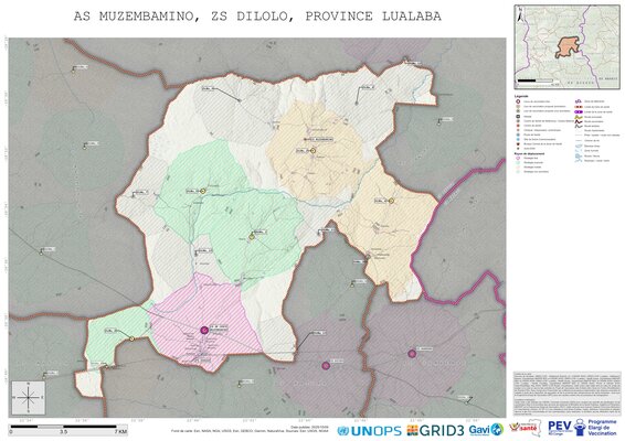 Microplanning: Muzembamino, Dilolo, Kisenge, Lualaba, COD (2025)