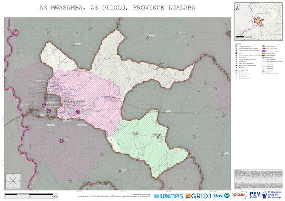 Microplanning: Mwasamba, Dilolo, Kisenge, Lualaba, COD (2025)
