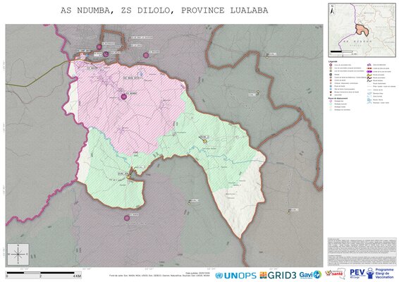 Microplanning: Ndumba, Dilolo, Kisenge, Lualaba, COD (2025)
