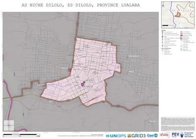 Microplanning: Niche-Dilolo, Dilolo, Kisenge, Lualaba, COD (2025)