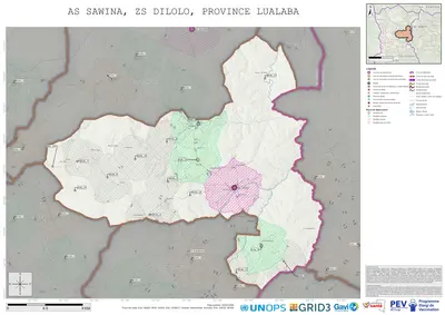 Microplanning: Sawina, Dilolo, Kisenge, Lualaba, COD (2025)