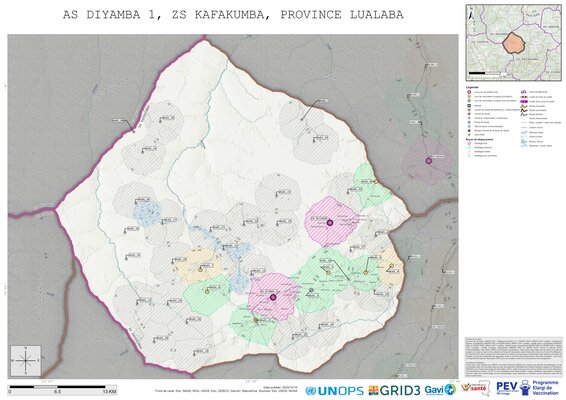 Microplanning: Diyamba-1, Kafakumba, Kisenge, Lualaba, COD (2025)