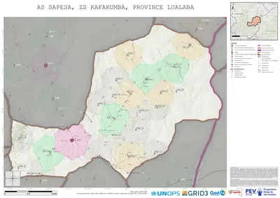 Microplanning: Sapesa, Kafakumba, Kisenge, Lualaba, COD (2025)