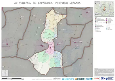 Microplanning: Tshipao, Kafakumba, Kisenge, Lualaba, COD (2025)