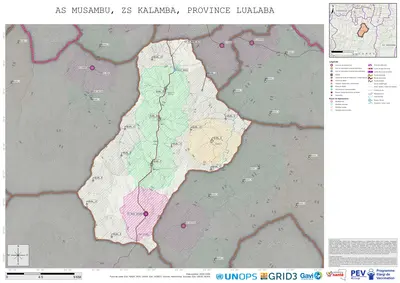 Microplanning: Musambu, Kalamba, Kisenge, Lualaba, COD (2025)