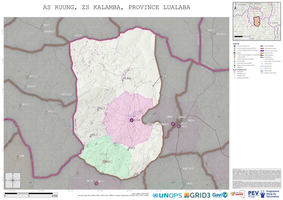 Microplanning: Ruung, Kalamba, Kisenge, Lualaba, COD (2025)