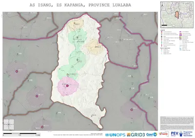 Microplanning: Isang, Kapanga, Kisenge, Lualaba, COD (2025)