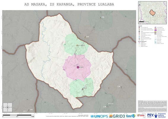 Microplanning: Masaka, Kapanga, Kisenge, Lualaba, COD (2025)