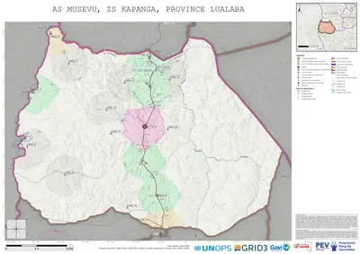 Microplanning: Musevu, Kapanga, Kisenge, Lualaba, COD (2025)