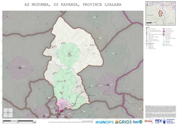 Microplanning: Musumba, Kapanga, Kisenge, Lualaba, COD (2025)