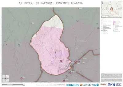 Microplanning: Mutiy, Kapanga, Kisenge, Lualaba, COD (2025)