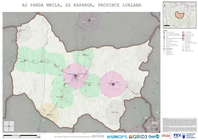 Microplanning: Panda-Mwila, Kapanga, Kisenge, Lualaba, COD (2025)