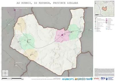 Microplanning: Rubwiz, Kapanga, Kisenge, Lualaba, COD (2025)