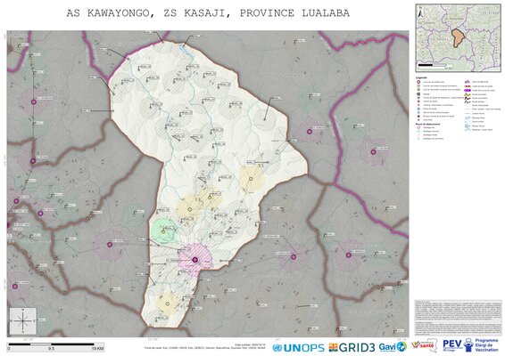 Microplanning: Kawayongo, Kasaji, Kisenge, Lualaba, COD (2025)