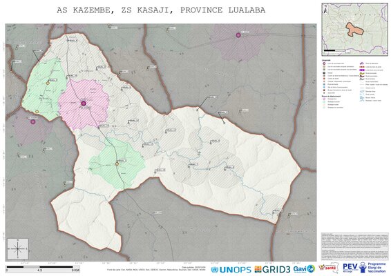 Microplanning: Kazembe, Kasaji, Kisenge, Lualaba, COD (2025)