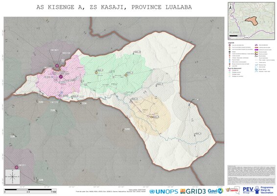 Microplanning: Kisenge-A, Kasaji, Kisenge, Lualaba, COD (2025)