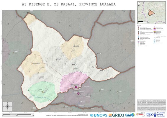 Microplanning: Kisenge-B, Kasaji, Kisenge, Lualaba, COD (2025)