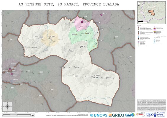 Microplanning: Kisenge-Site, Kasaji, Kisenge, Lualaba, COD (2025)