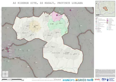 Microplanning: Kisenge-Site, Kasaji, Kisenge, Lualaba, COD (2025)
