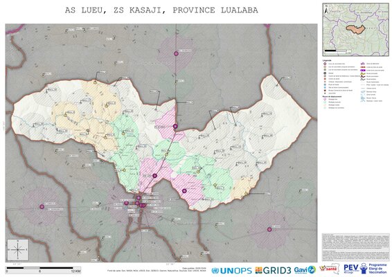 Microplanning: Lueu, Kasaji, Kisenge, Lualaba, COD (2025)